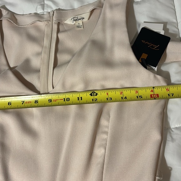 Takara Off White Wide-Leg Jumpsuit Size 5 - Picture 6 of 15